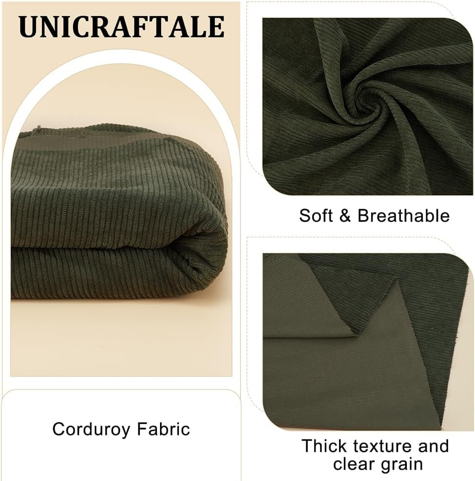 Brocade Polyester Fabric for DIY Crafts Garment Accessories Square Dark Olive Green 1000x1550x0.8mm