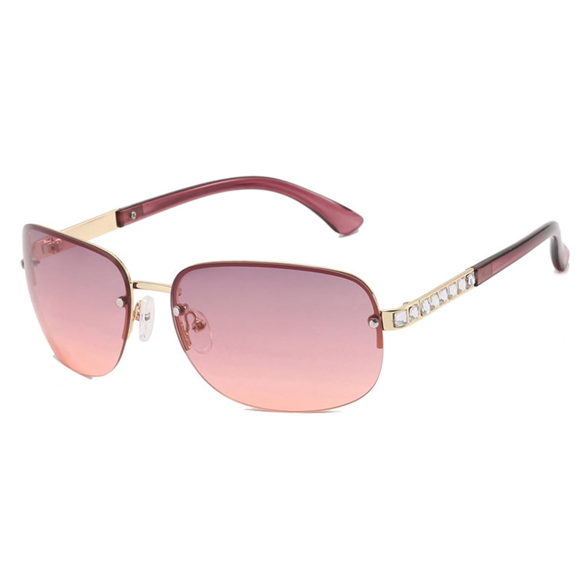 Frameless Y2K sunglasses fashion trend highend sunglasses, made of PC