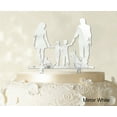 thumbnail image 1 of Printtoo Family Cake Topper Personalized Silhouette Cake Topper Color Option Available 6-8 Inches Wide, 1 of 1