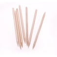 thumbnail image 2 of Chengjian Disposable Wooden Cuticle Pusher Remover Sticks, Brown, 500 Pieces, 2 of 8