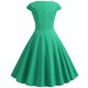 thumbnail image 4 of ICHUANYI Clearance Fashion Sexy Women V-Neck Summer Solid Casual Short Sleeve Mini Dress(Green, XXL) ICHUANYI WER2023080701915, 4 of 5