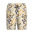 thumbnail image 6 of Daiia Snake And Floral Mens Woven Stretch Pajama Short,Short Pajama Pants-4X-Large, 6 of 7