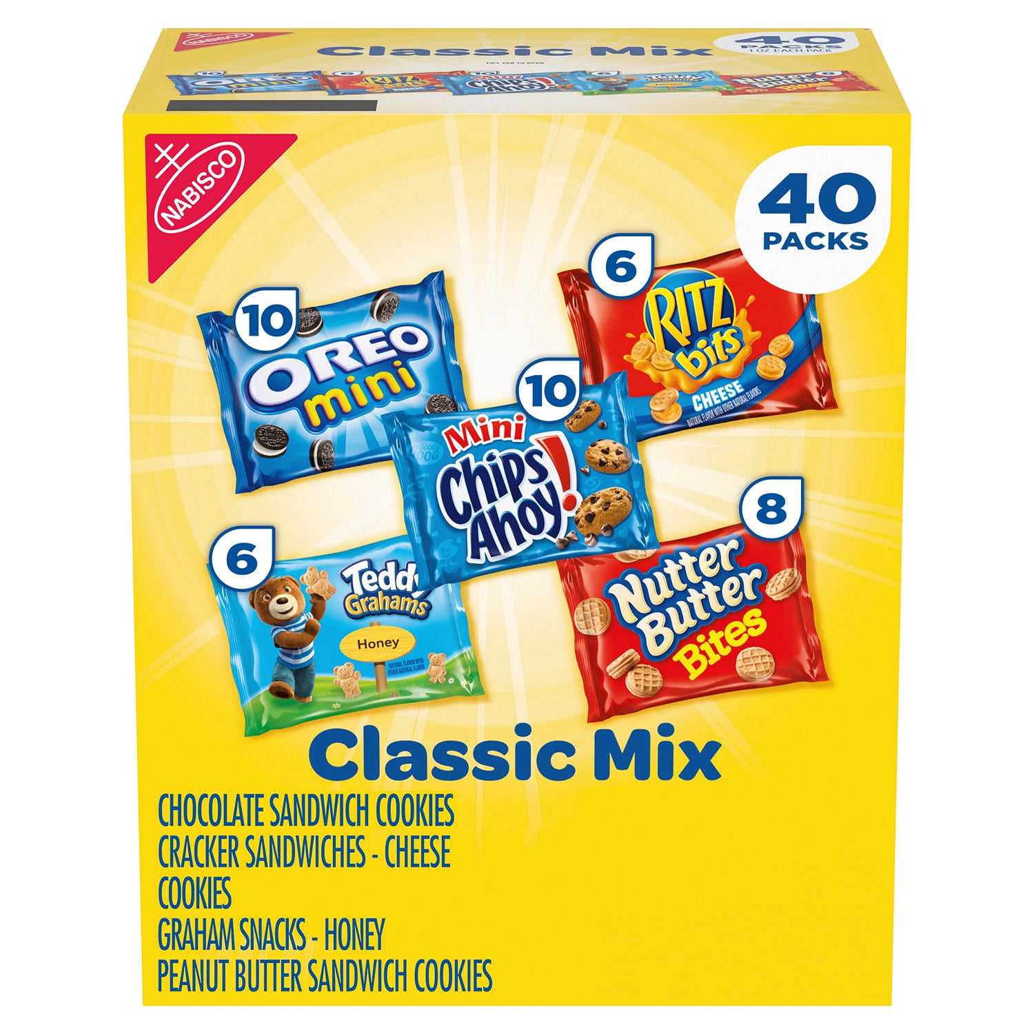 Nabisco Classic Mix Variety Pack (40 pk.)