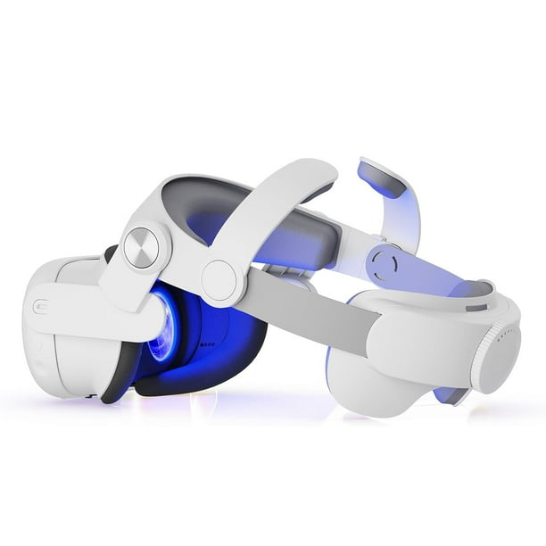 Correa Elite para Meta Quest 3, correa para la cabeza ajustable y ligera para mejorar el soporte y equilibrar el peso en la realidad virtual