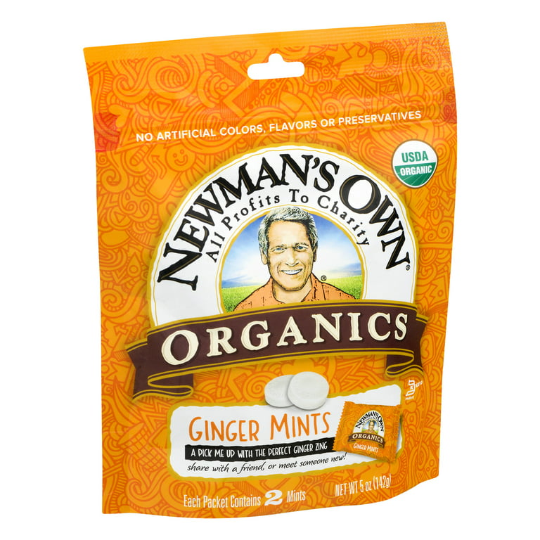 Newman's Own Organics Ginger Mints, 6 ct / 1.76 oz - City Market