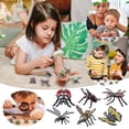 thumbnail image 2 of Simulation Butterfly Model Set 6 Pieces Educational Science Toy For Kids Insect Collection Lifelike Detail Plastic Material Science Learning Tool, 2 of 9