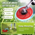 thumbnail image 2 of Estbridge Brush Cutter Blade  2025 Upgraded 9 Inch Saw Blade for Weedeater  Durable Universal Adapter Kit  Brush Cutter Blade for Weedeater (1 Set（10 Pack）), 2 of 7