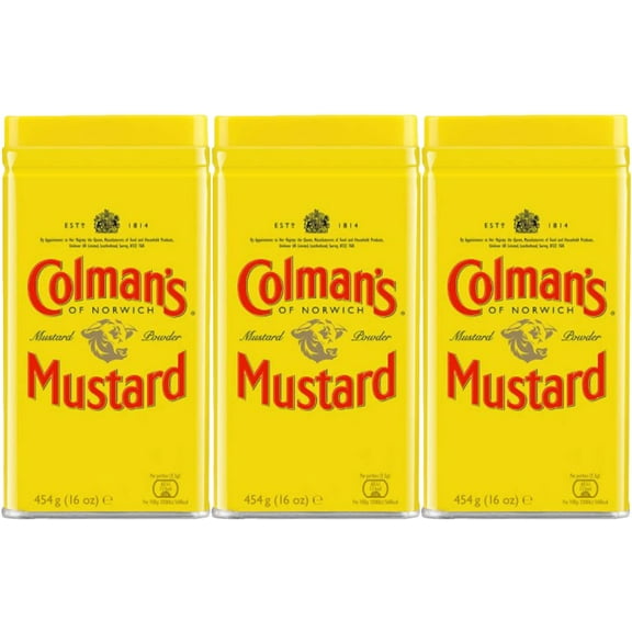 Colman's Mustard Double Superfine Mustard Powder 16 Oz