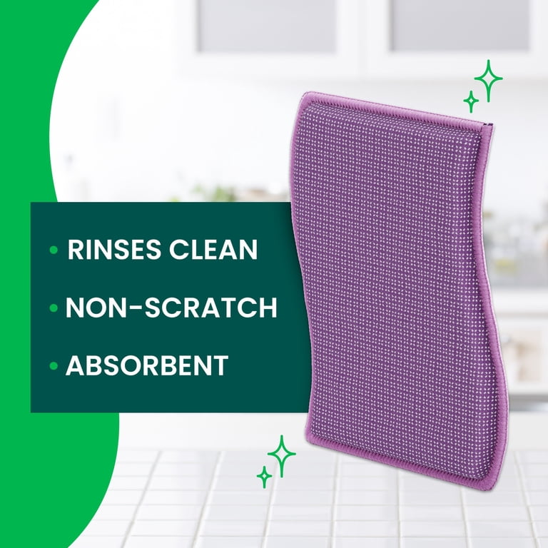 Scotch-Brite Dobie Stay Clean Scrubbers, 2 Count photo 4