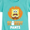thumbnail image 3 of SpongeBob SquarePants - SpongeBob Scaredy Pants - Toddler And Youth Girls Short Sleeve Graphic T-Shirt, 3 of 6