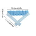thumbnail image 3 of Cooling Neck Wraps, Ice Cooling Scarf | Neck Bandana Wrap Headband for Women Men, Cooling Headband for Hiking Camping Outdoor Hot Summer Indoor Outdoor, 3 of 6