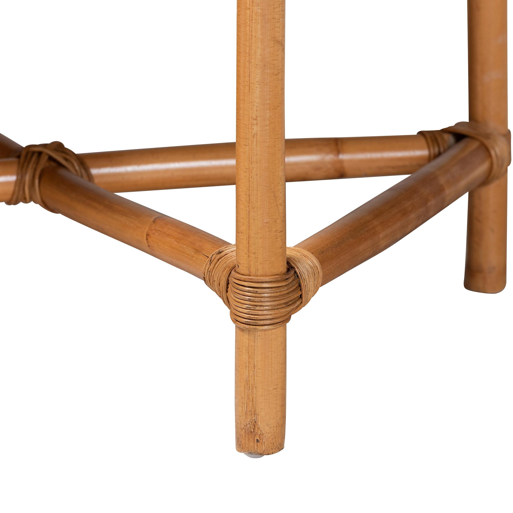 bali & pari Adonia Boho Accent Bench, Natural
