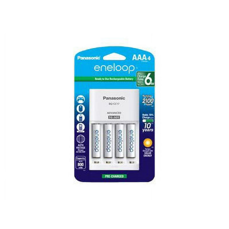 Eneloop 354362 Advanced AAA Battery Charger - Pack of 4 
