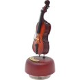 thumbnail image 2 of Caja de música giratoria para violonchelo, modelo de instrumento Musical de madera, artículos creativos para decoración del hogar, 2 of 5