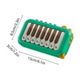thumbnail image 2 of 15 Key Pocket Piano Mini Electronic Piano One Click Switching Between 3 Different Tones Illuminated Keys Interesting Portable Music Instrument for Trip Home Camping Outdoors, 2 of 6