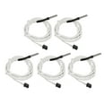 thumbnail image 1 of Thermistor Temp Sensor, Heat Resistant 5 Pcs Rust Resistance Stainless Steel Thermistor Cable  For Hot End 1m/39.4in, 1 of 8