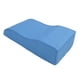 thumbnail image 1 of Almohada De Elevación De Piernas, Almohada De Cuña De Pierna Transpirable Esponja Elástica Azul Fácil Limpieza Para Reposapiés, 1 of 7