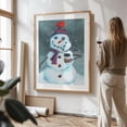 thumbnail image 3 of Snow More Coffee - Painting Winter Snow Humor Coffee Bird Unframed Wall Art Print 20 x 28 inches, 3 of 16