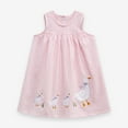 thumbnail image 4 of Robes d'Été pour Filles Robe Ligne A Sans Manches Robes Florales pour Filles Robe pour Occasions Spéciales, 4 of 5
