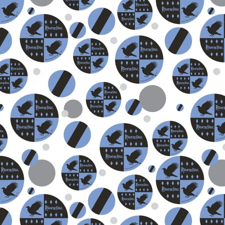 Harry Potter Ravenclaw Pattern Premium Gift Wrap Wrapping Paper Roll