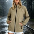 thumbnail image 3 of GUACER Waterproof Softshell Jackets for Women - Windproof & Breathable Outdoor Coat with Zippered Pockets for Hiking & Travel, 3 of 6