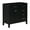 Black, variant on Furvclv 36 Inch Bathroom Vanity, Bathroom Cabinet With 3 Drawers, Solid Wood Frame, 2 Doors, Waterproof Freestanding Bathroom Vanity Cabinet, Cabinet Base Only