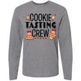 thumbnail image 3 of Inktastic Christmas Cookie Tasting Crew with Holiday Cookies Long Sleeve T-Shirt, 3 of 5