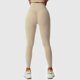 thumbnail image 3 of Pantalones de yoga adelgazantes Secado rápido Talle alto Control de barriga Leggings de mujer transpirables para gimnasio Cremoso 14/XL, 3 of 6