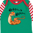 thumbnail image 4 of Inktastic Hugs and Hisses Cute Snake for Valentines Day Boys or Girls Long Sleeve Baby Bodysuit, 4 of 5