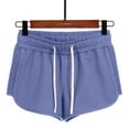 thumbnail image 2 of ABATAB Women's Athletic Shorts Elastic Waisted Running Shorts Comfy Sporty Shorts Drawstring Gym Workout Lounge Shorts, 2 of 6
