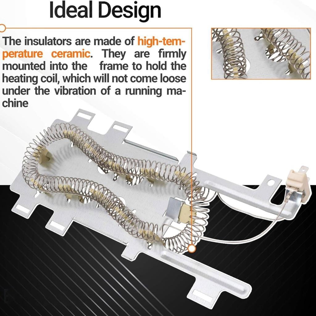 Osdhezcn 8544771 Dryer Heating Element Heavy Duty Dryer Heater Replacement Part