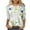 01-Blue tops for women, variant on Baikeli Womens Clothes Clearance Sale Plus Size Tops for Women Casual 3/4 Length Sleeve Shirts Floral Printed Blouses Crew Neck Daily T-Shirts Summer Womens Tops