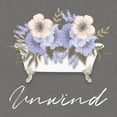 thumbnail image 3 of Prime, Marcus 20x20 Black Modern Framed Museum Art Print Titled - Unwind Floral Bath 2, 3 of 5