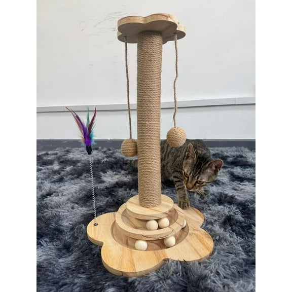 Cat scratching post, vertical cat scratching board, sisal  scratching board, cat climbing frame, sisal wear-resistant toys