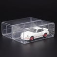 thumbnail image 4 of Caja de presentación de Pvc de plástico transparente 25X1:64, caja para modelo de juguetes, caja de almacenamiento para coche, 4 of 5