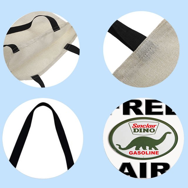 Bolso De Compras De Hombro Con Estampado De Dinosaurio Bolso De Mano Grande Informal (40 * 40 Cm) Likrtyny Arte Deco