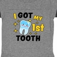 thumbnail image 3 of Inktastic I Got My 1st Tooth with Cute Tooth Baby Boys or Girls Baby Bodysuit, 3 of 4