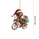 thumbnail image 2 of Colgante 2D De Acrílico Con Forma De Árbol De Navidad Colgante Para El Retrovisor Accesorio Bonito Para Mochila, 2 of 6