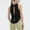 Black, variant on Workout Tops for Women Crop Tank Tops Sleeveless Cool Dry Loose Athletic Shirts for Running Yoga Gym Womens Vest