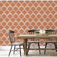 thumbnail image 5 of S4Sassy Modern Vintage Floral Arch Wallpaper - Yellow Wall Covering, 25" x 60" Self-Adhesive Vinyl Walls Paper, Decorative Walls Wrap, Easy DIY Wall Covering For Bedroom, Cabinets, 5 of 9