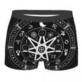 thumbnail image 2 of Underwear Men Boxers Wiccan Mandala Witches Boxer Underwear Male Underpant Boxershort Homme, 2 of 6