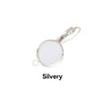 thumbnail image 3 of ziyahi Earring Setting Blank Base DIY Craft Jewelry Ear Stud Replacement Handicraft Making Finding Professional Silver Silver, 3 of 6