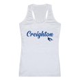 thumbnail image 1 of W Republic 557-118-WHT-05 Creighton University Womens Script Tank Top, White - 2XL, 1 of 1