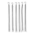 thumbnail image 1 of Shisuyan Metal Chain Black Iron 6Set 23.0X1.2X0.05In Home Decoration, 1 of 8
