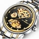 thumbnail image 1 of Reloj mecánico automático en nombre del reloj de hombre hueco de doble cara reloj mecánico impermeable, 1 of 5