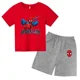 thumbnail image 3 of Conjunto de 2 piezas de camiseta y pantalones cortos deportivos para niños de Marvel Spider-Man, conjunto de verano para bebés de 3 a 12 años, ropa de marca de dibujos animados para niños, 3 of 5