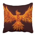 thumbnail image 1 of RYLABLUE Fire bird Pillowcase Throw Pillow Cover Case 20x20 inches, 1 of 2