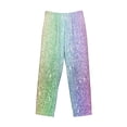 thumbnail image 2 of Vsdgher Beautiful Glitter Print Mens Pajama Pants Sleep & Lounge Pants, PJ Bottoms With elastic waistb and Pockets, 2 of 5