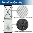 thumbnail image 4 of Ultra-Fine Washable Pool Filter for Dolphin M4/M5/M400/M500 Robot Cleaner 4 Filters Brush, 4 of 5