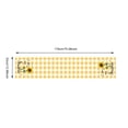 thumbnail image 3 of Nappe Décorative en Coton Long Motif Tournesol à Carreaux, 3 of 6